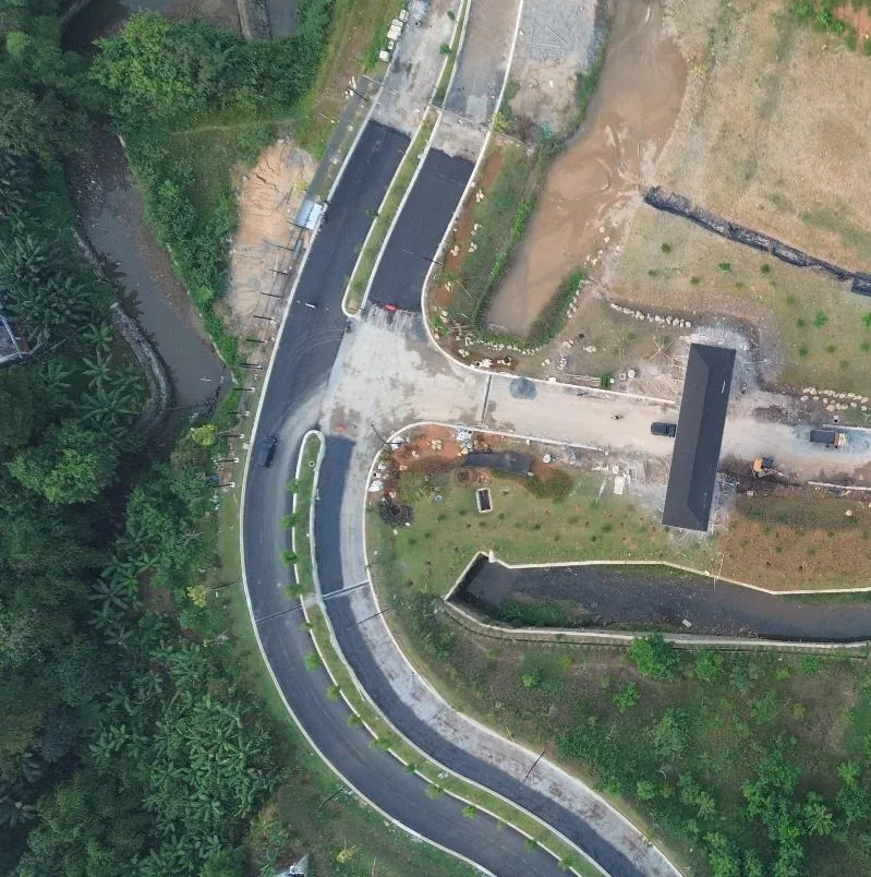 Pembangunan jalan akses baru Summarecon Bogor